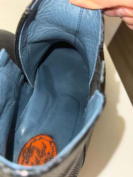 Handmade Luxury Turkish Chelsea Boots – Genuine Cow Leather – US Size 11 main image 5